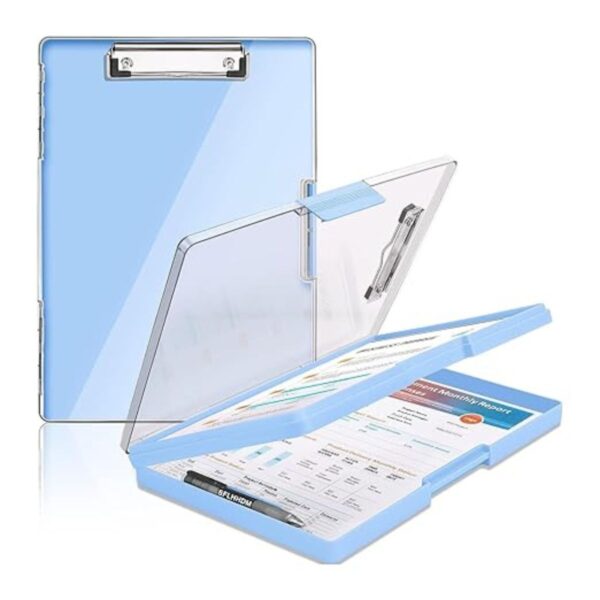 Clipboard with Dual Storage Case