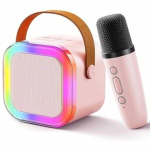 portable bluetooth karaoke speaker with mic