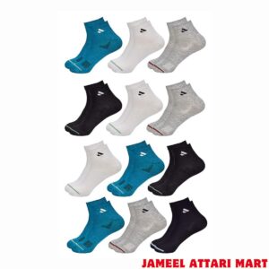 Pairs Solid Cotton Ankle Length Socks