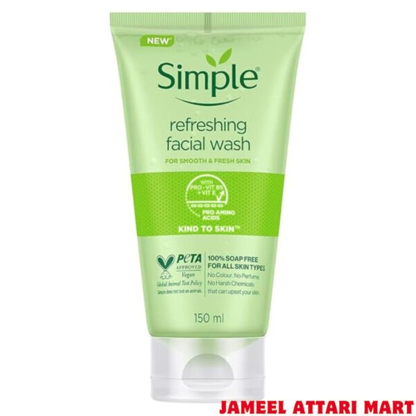 Simple Kind To Skin Refreshing Face Wash