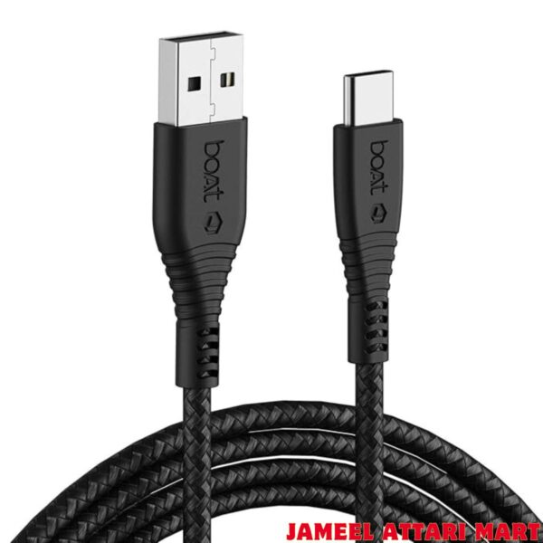 boAt Type C A325A320 Tangle-free, Sturdy Type C Cable